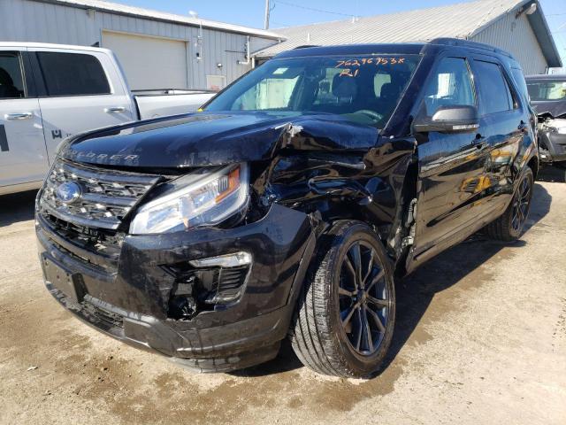 Изображение 1 2019 FORD EXPLORER XLT 2019 с VIN 1FM5K8DH5KGA57573
