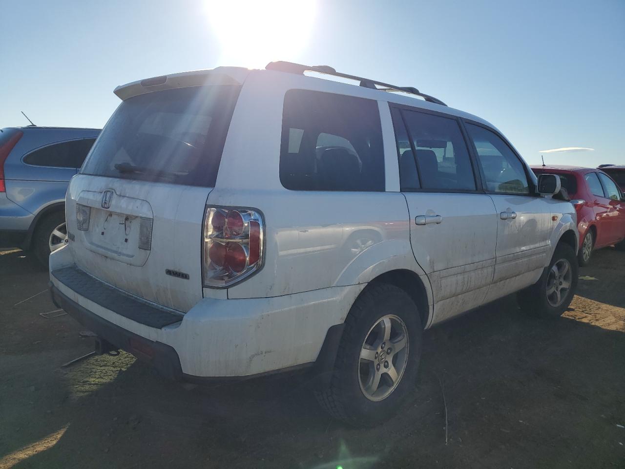 Image 3 of 2006 HONDA PILOT EX 2006 with VIN 2HKYF18586H512723