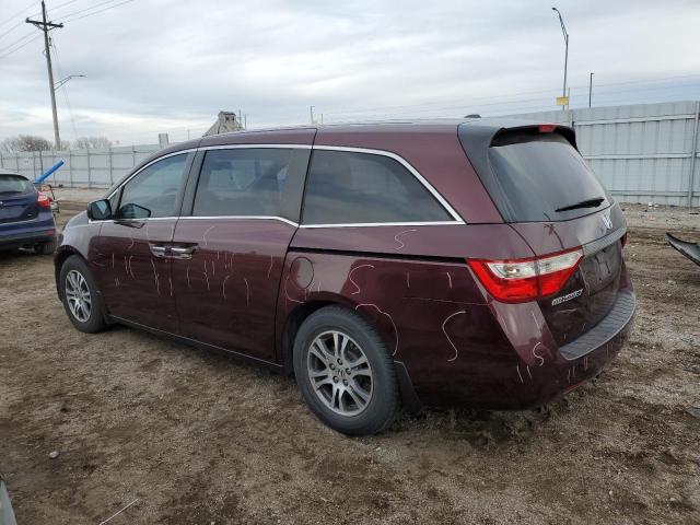 Image 2 of 2012 HONDA ODYSSEY EXL 2012 with VIN 5FNRL5H63CB045900