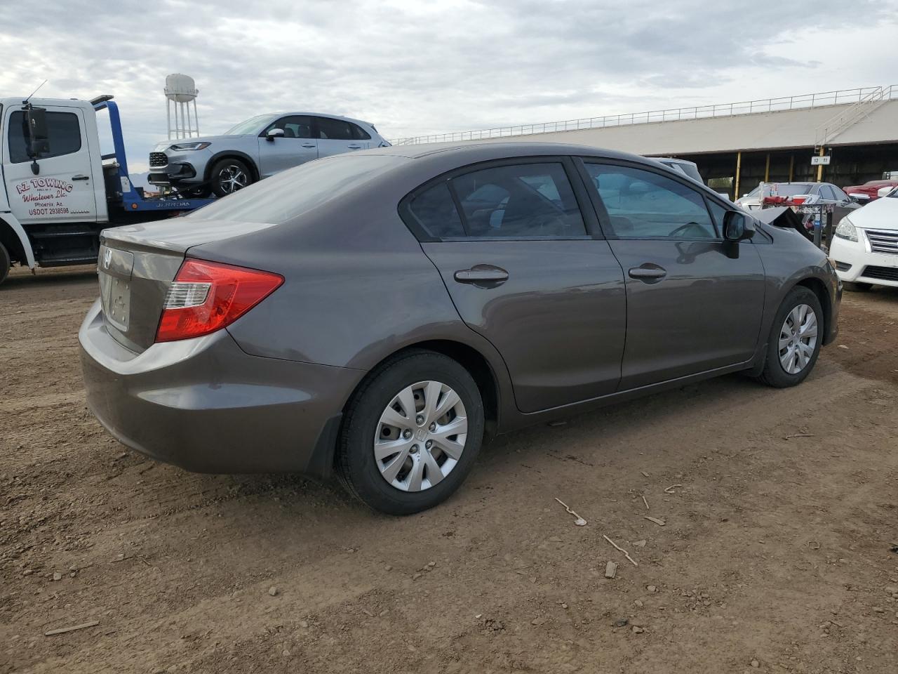 Image 3 of 2012 HONDA CIVIC LX 2012 with VIN 19XFB2F55CE304505