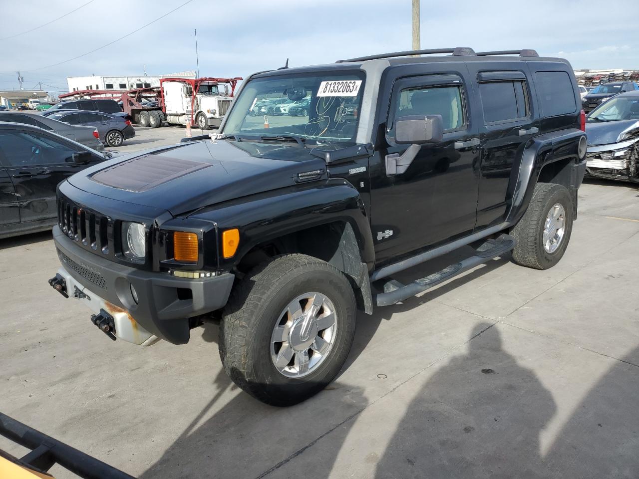 Image 1 of 2009 HUMMER H3  2009 with VIN 5GTEN13E498106334