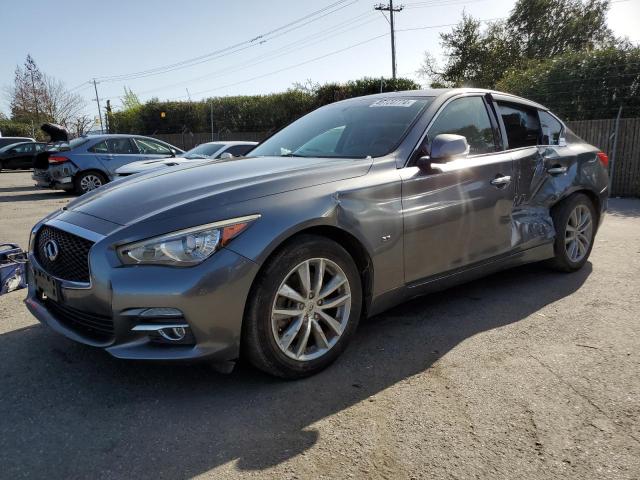 Image 1 of 2015 INFINITI Q50 BASE 2015 with VIN JN1BV7AR7FM418799