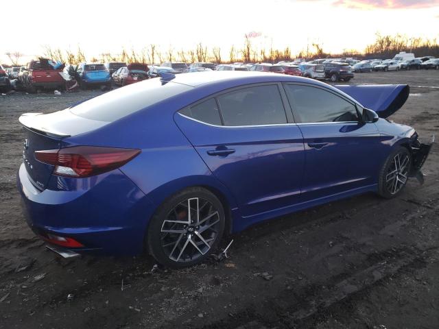 Image 3 of 2020 HYUNDAI ELANTRA SPORT 2020 with VIN KMHD04LB0LU993868