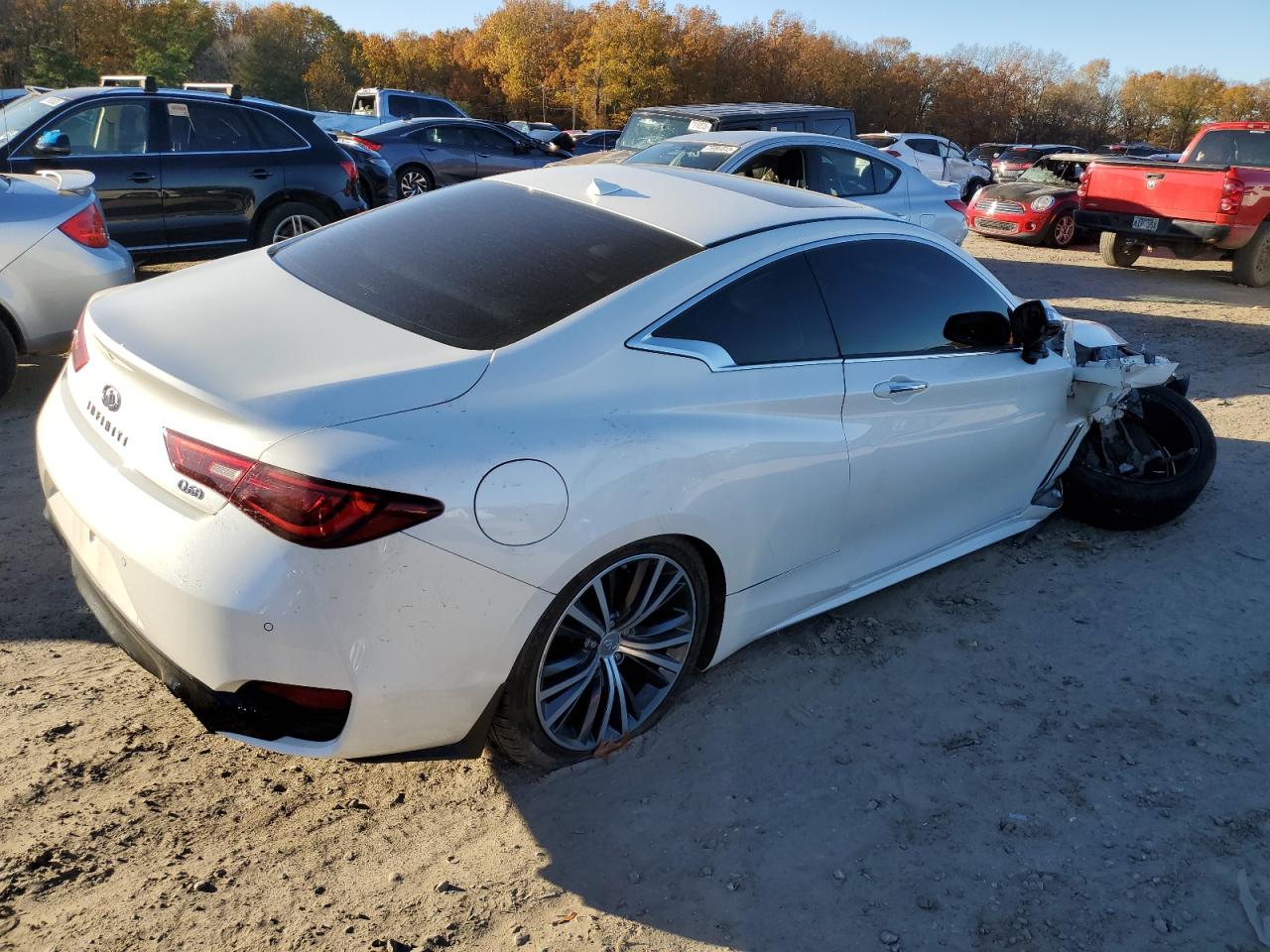 Image 3 of 2018 INFINITI Q60 PURE 2018 with VIN JN1CV7EK9JM200650