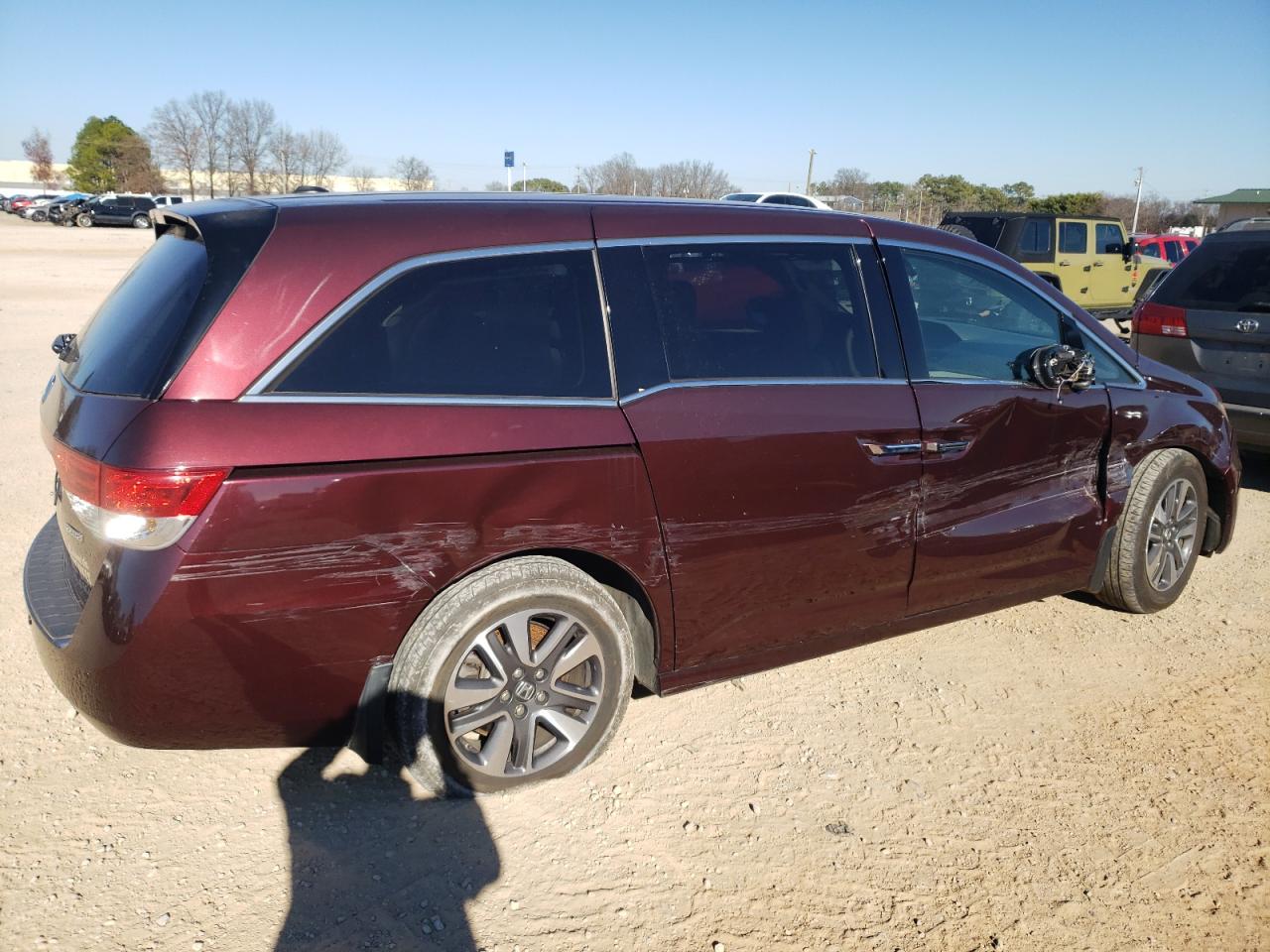 Obraz 3 z 2014 HONDA ODYSSEY TOURING 2014 z VIN 5FNRL5H90EB085798