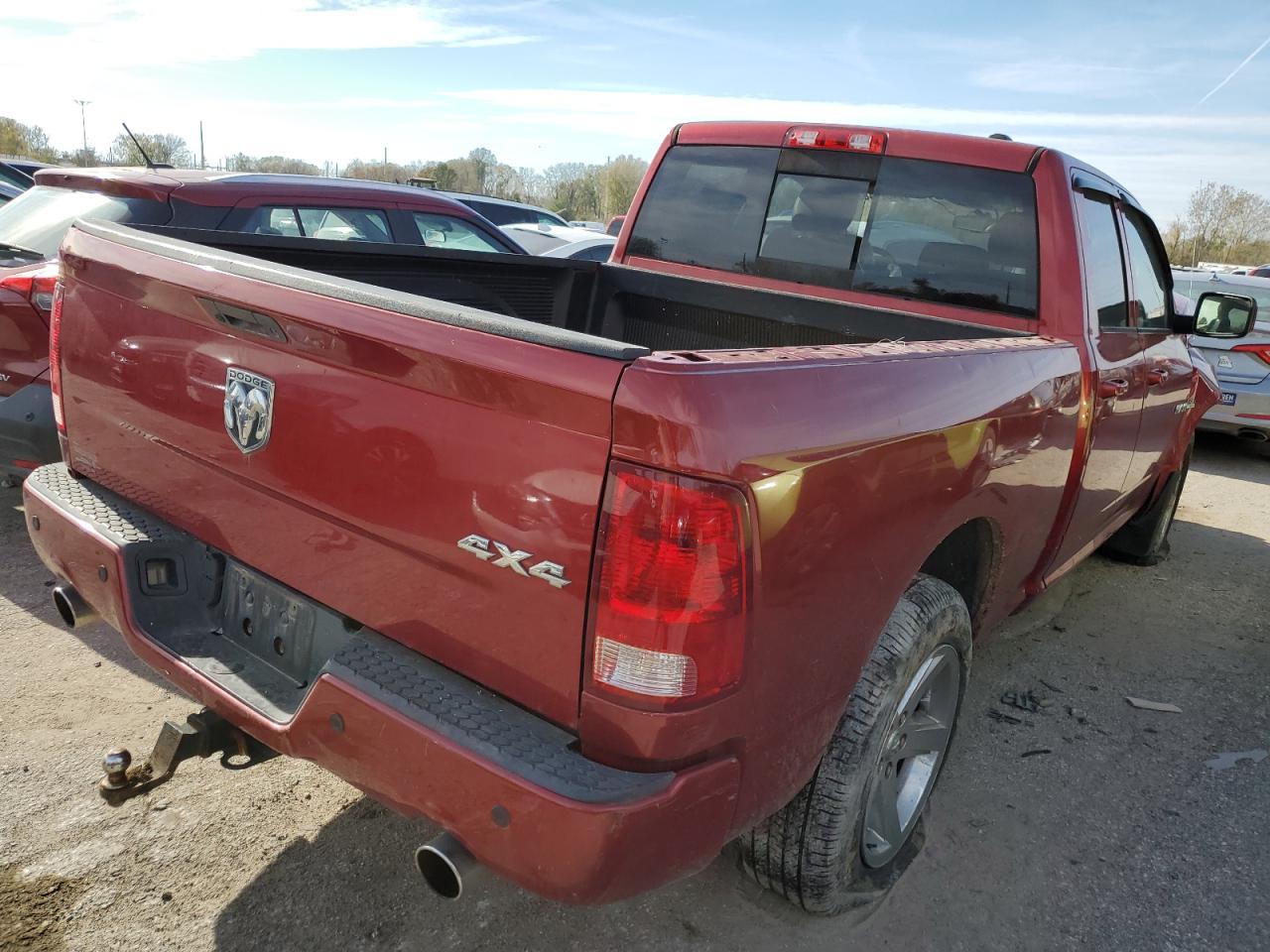 Image 3 of 2010 DODGE RAM 1500  2010 with VIN 1D7RV1GT1AS261356