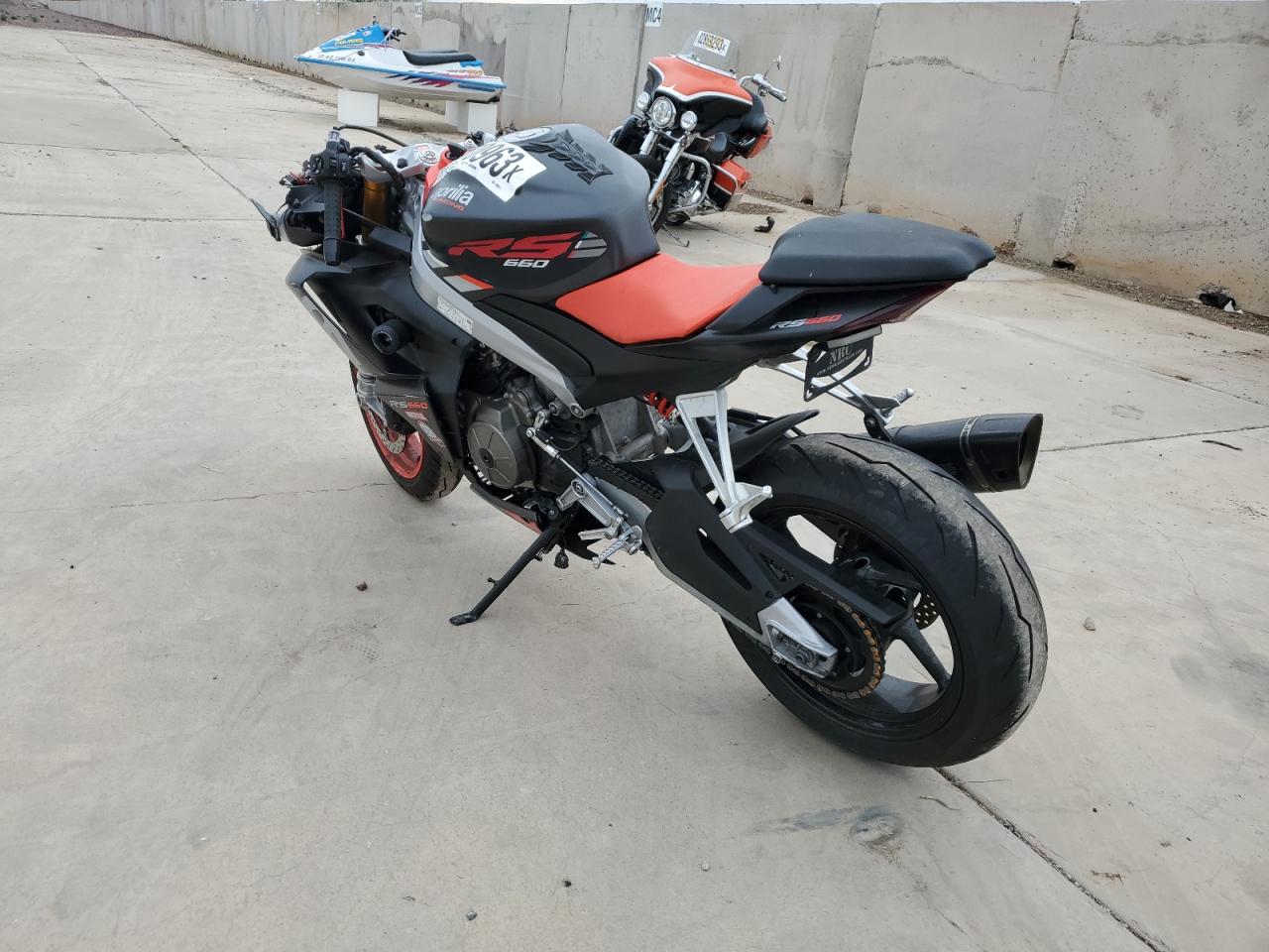 Image 3 of 2021 APRILIA RS 660 2021 with VIN ZD4KSUA00MS000975