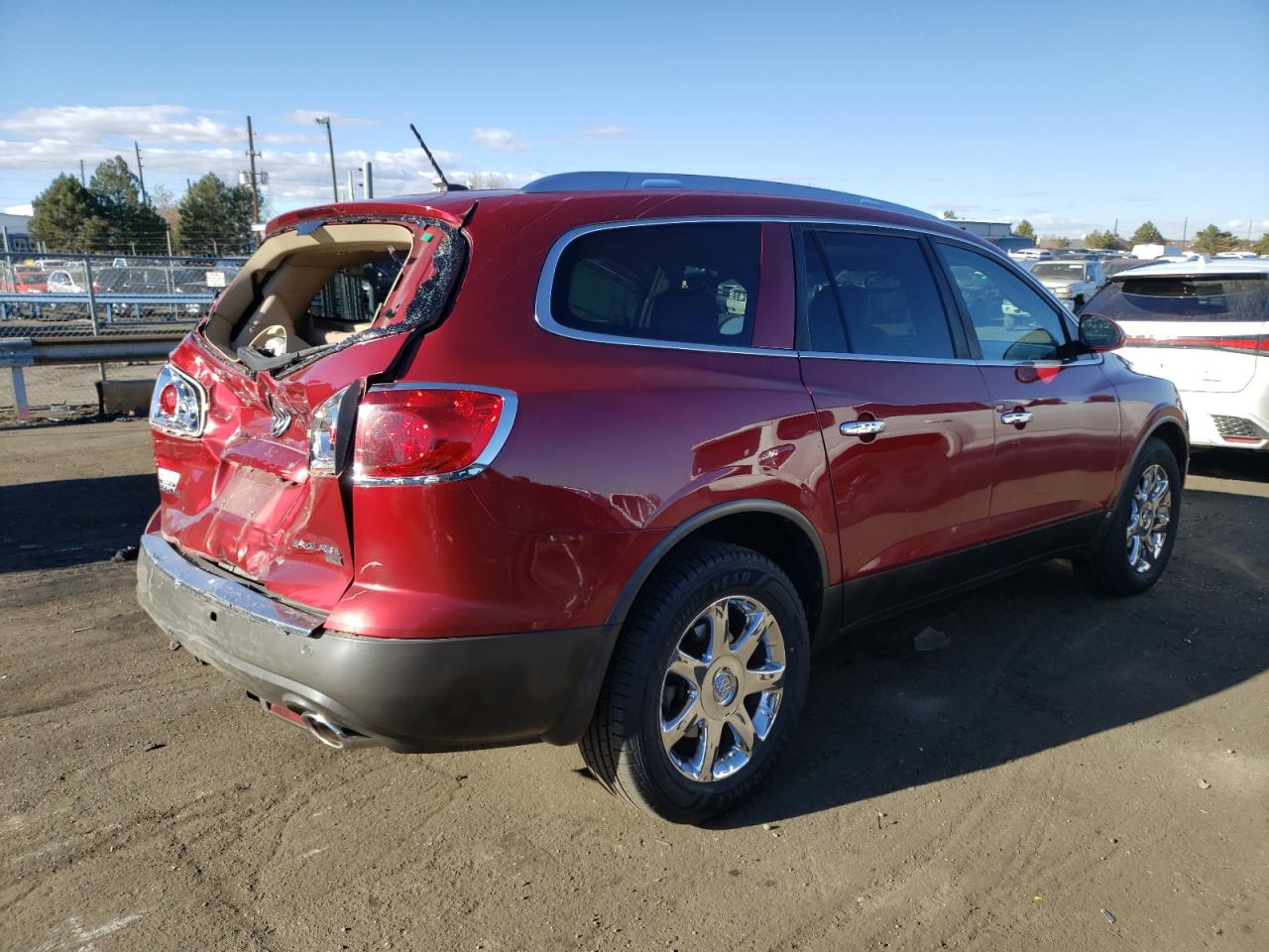 Image 3 of 2008 BUICK ENCLAVE CXL 2008 with VIN 5GAEV23778J211683
