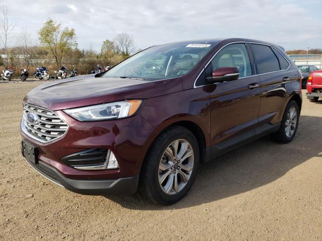 Image 1 of 2019 FORD EDGE TITANIUM 2019 with VIN 2FMPK4K99KBB95718