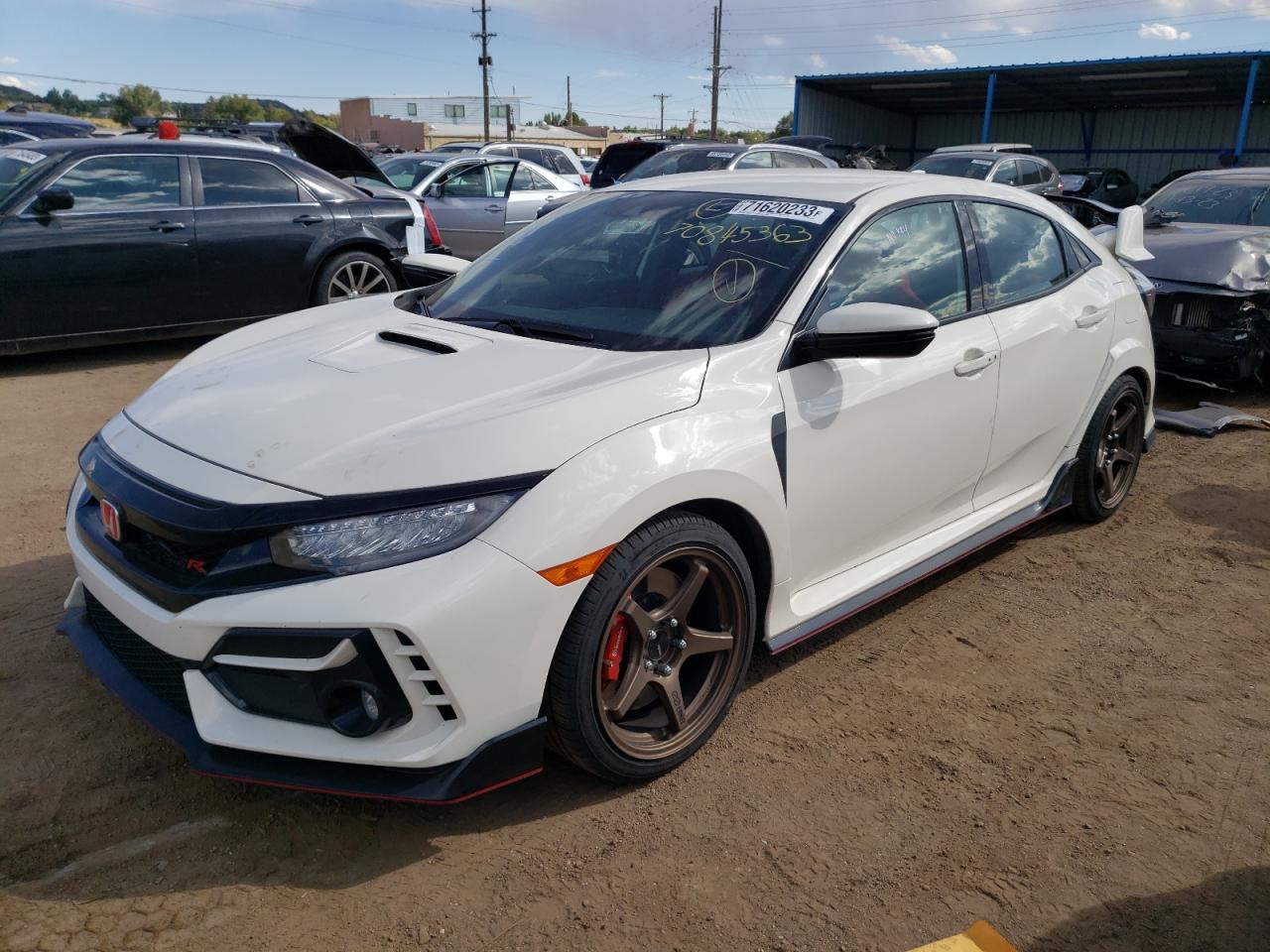 Image 1 of 2021 HONDA CIVIC TYPE-R TOURING 2021 with VIN SHHFK8G7XMU203361