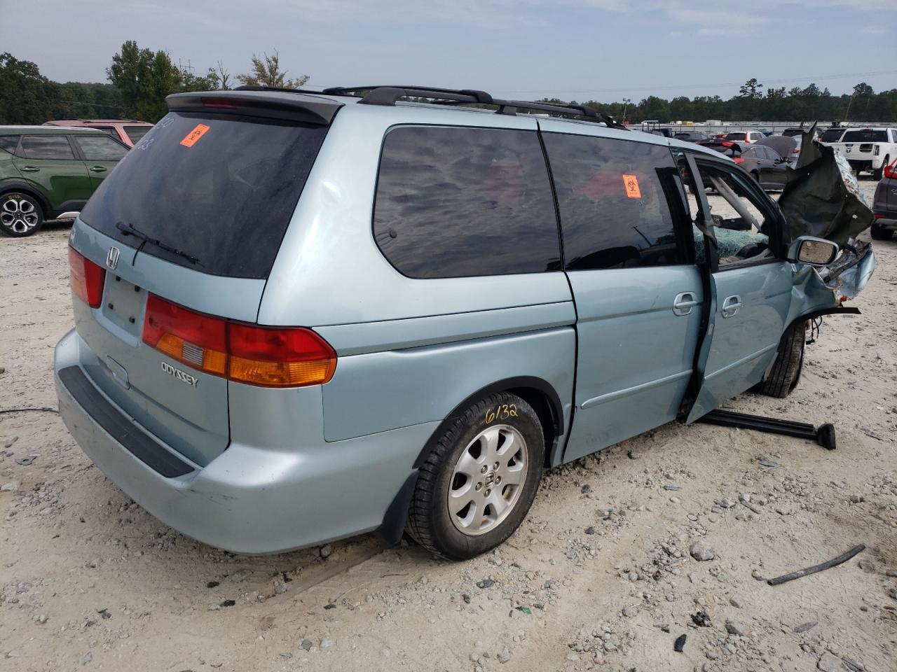 Изображение 3 2004 HONDA ODYSSEY EXL 2004 с VIN 5FNRL18984B021189