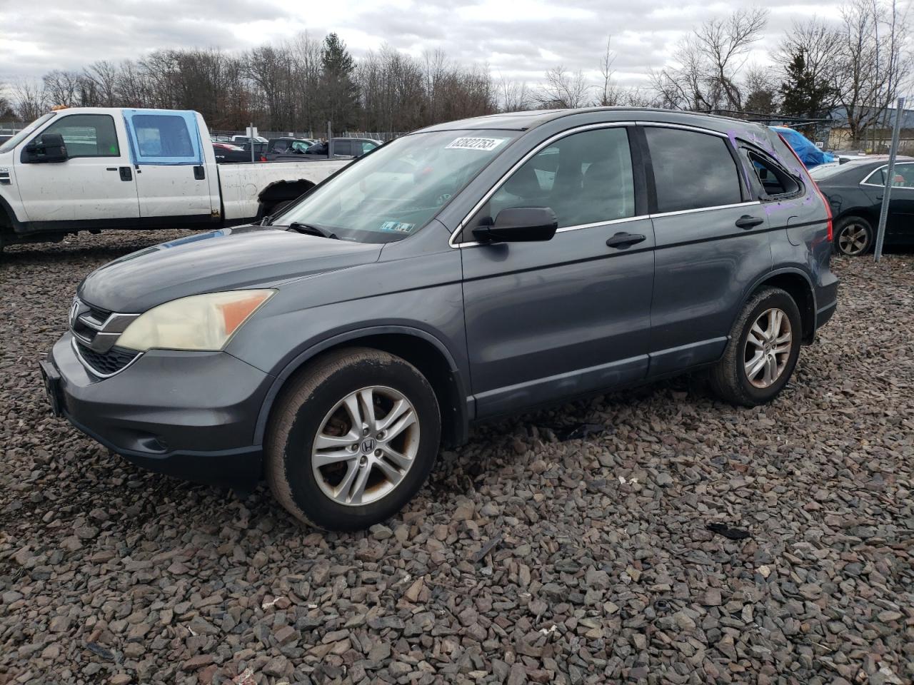 Image 1 of 2010 HONDA CR-V EX 2010 with VIN 5J6RE4H57AL001706