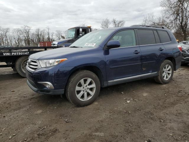 Image 1 of 2013 TOYOTA HIGHLANDER BASE 2013 with VIN 5TDBK3EH5DS184468