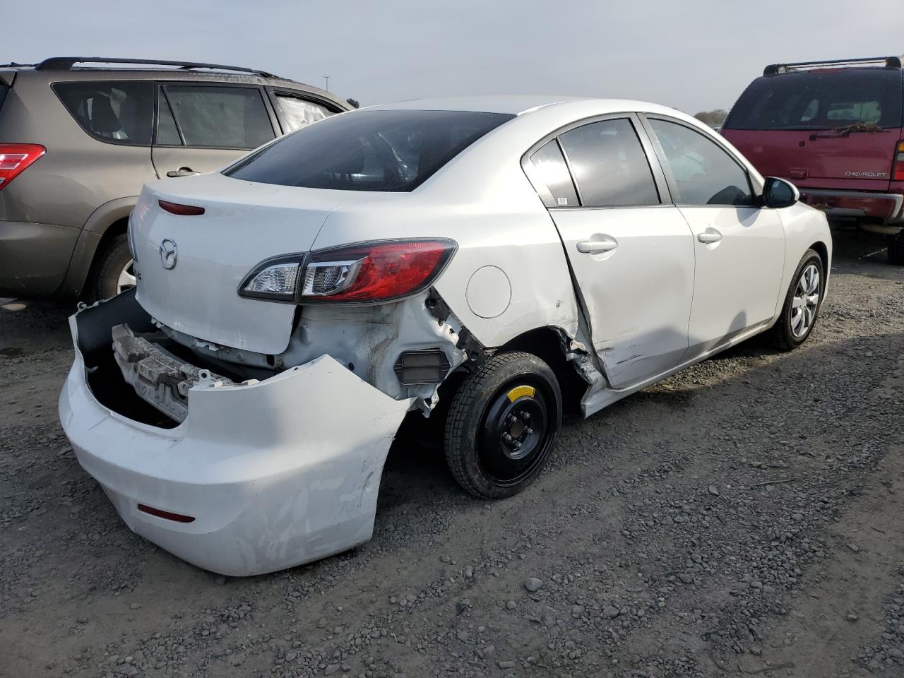 Image 3 of 2012 MAZDA 3 I 2012 with VIN JM1BL1UG0C1597937