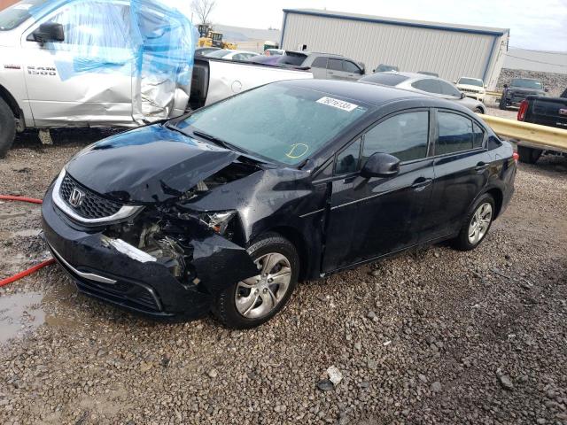 Image 1 of 2013 HONDA CIVIC LX 2013 with VIN 19XFB2F57DE054976