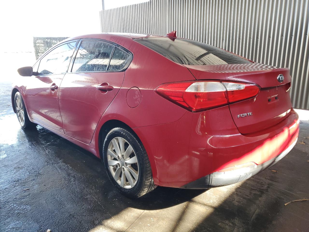 Image 2 of 2015 KIA FORTE LX 2015 with VIN KNAFX4A6XF5381283