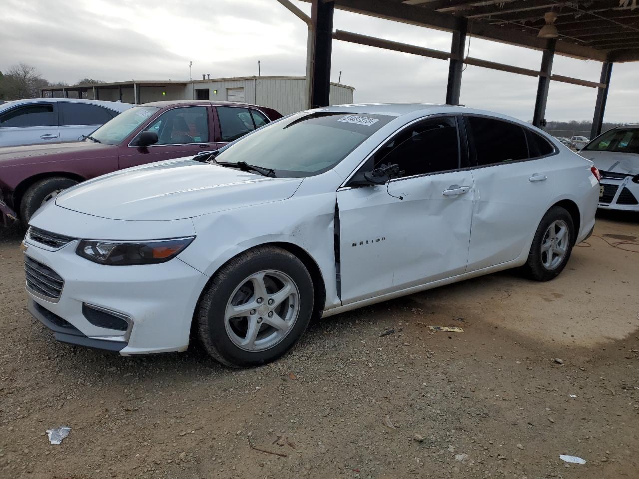 Image 1 of 2016 CHEVROLET MALIBU LS 2016 with VIN 1G1ZB5ST0GF255379