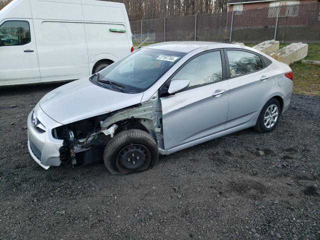 Image 1 of 2014 HYUNDAI ACCENT GLS 2014 with VIN KMHCT4AEXEU649225