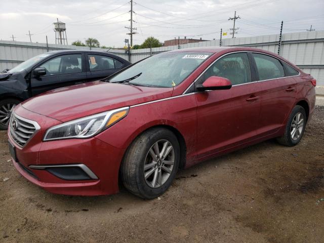 Image 1 of 2016 HYUNDAI SONATA SE 2016 with VIN 5NPE24AF7GH419597