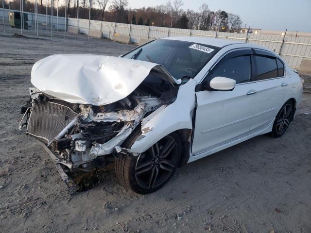 Image 1 of 2017 HONDA ACCORD SPORT SPECIAL EDITION 2017 with VIN 1HGCR2F10HA055893