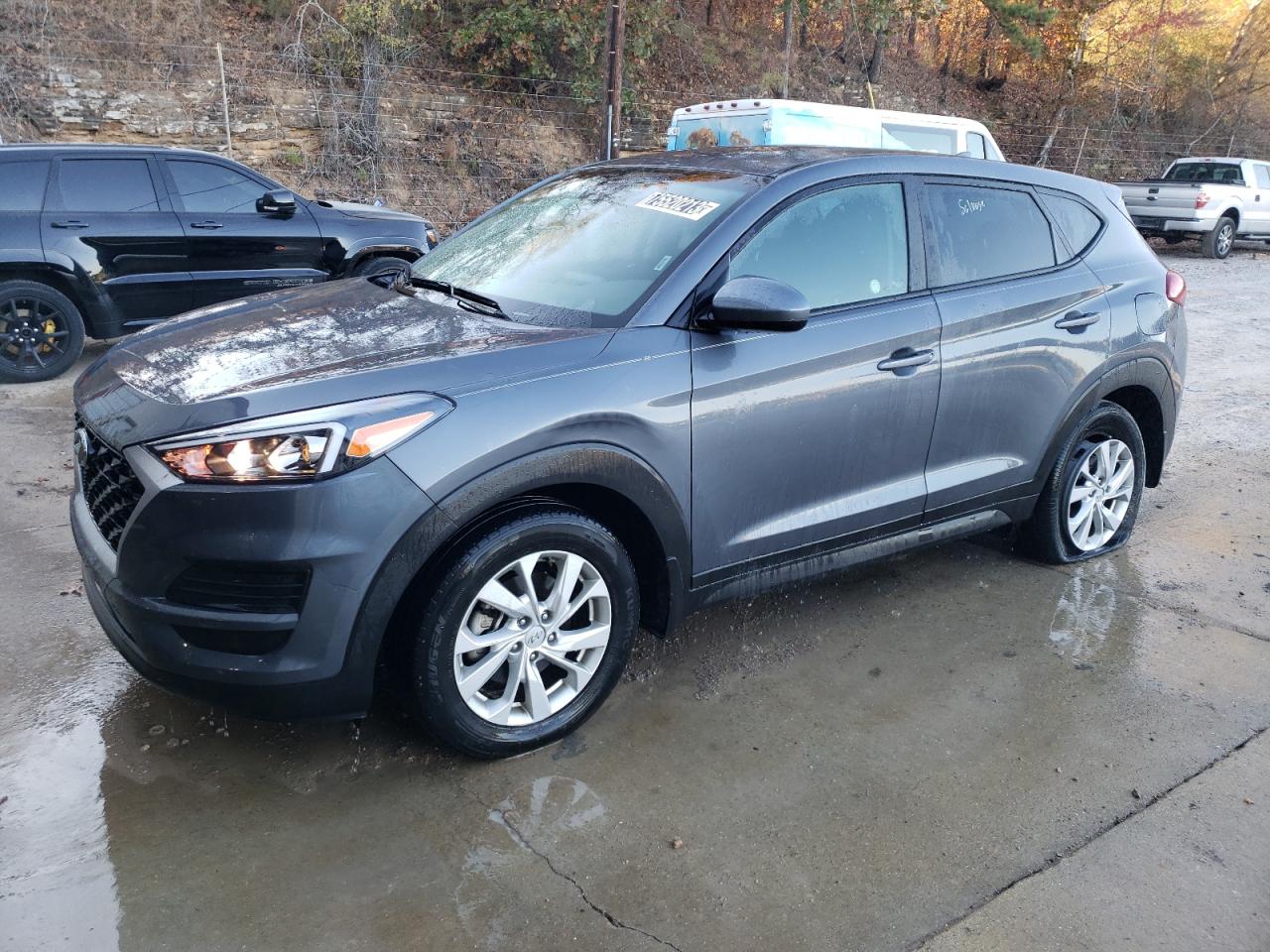 Image 1 of 2021 HYUNDAI TUCSON SE 2021 with VIN KM8J23A40MU382719