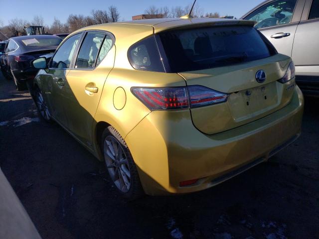 Image 2 of 2011 LEXUS CT 200 2011 with VIN JTHKD5BH1B2004013