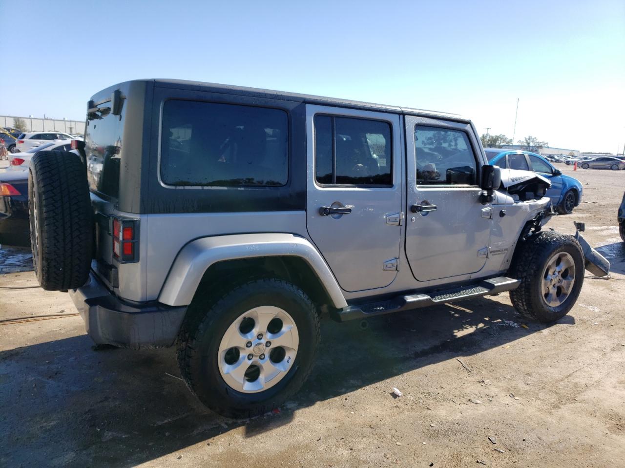 Image 3 of 2013 JEEP WRANGLER UNLIMITED SAHARA 2013 with VIN 1C4BJWEG5DL655516