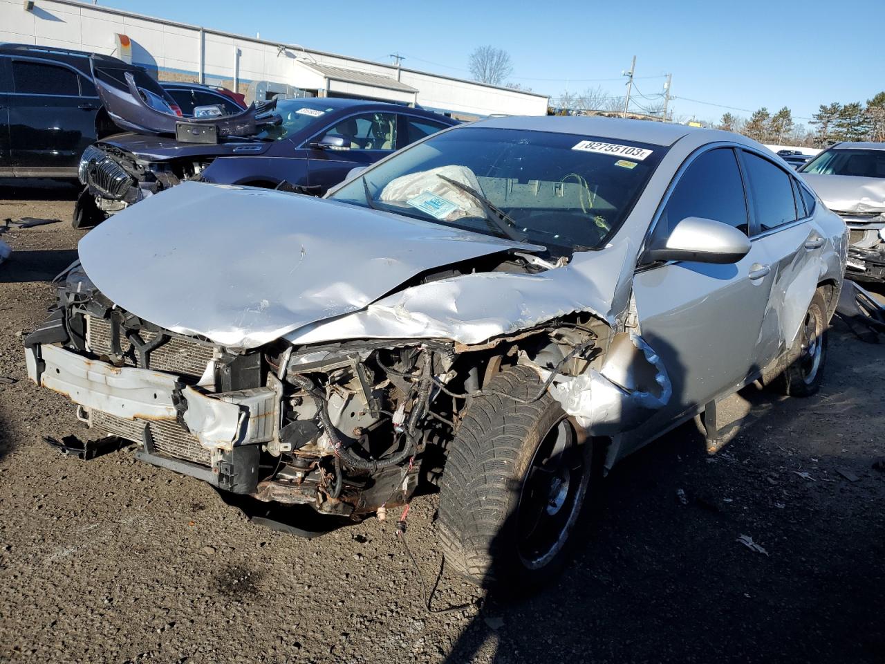 Image 1 of 2010 MAZDA 6 I 2010 with VIN 1YVHZ8BH9A5M57219