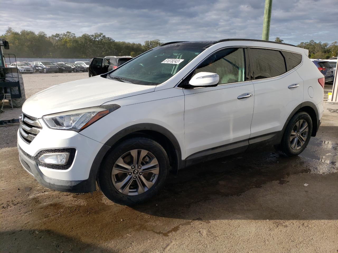 Image 1 of 2014 HYUNDAI SANTA FE SPORT  2014 with VIN 5XYZU3LBXEG177537