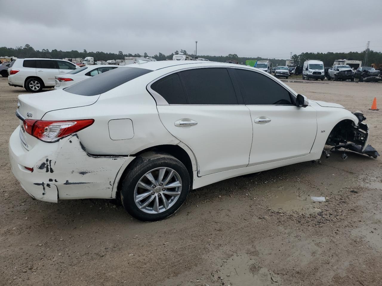 Image 3 of 2017 INFINITI Q50 PREMIUM 2017 with VIN JN1EV7AP7HM730281