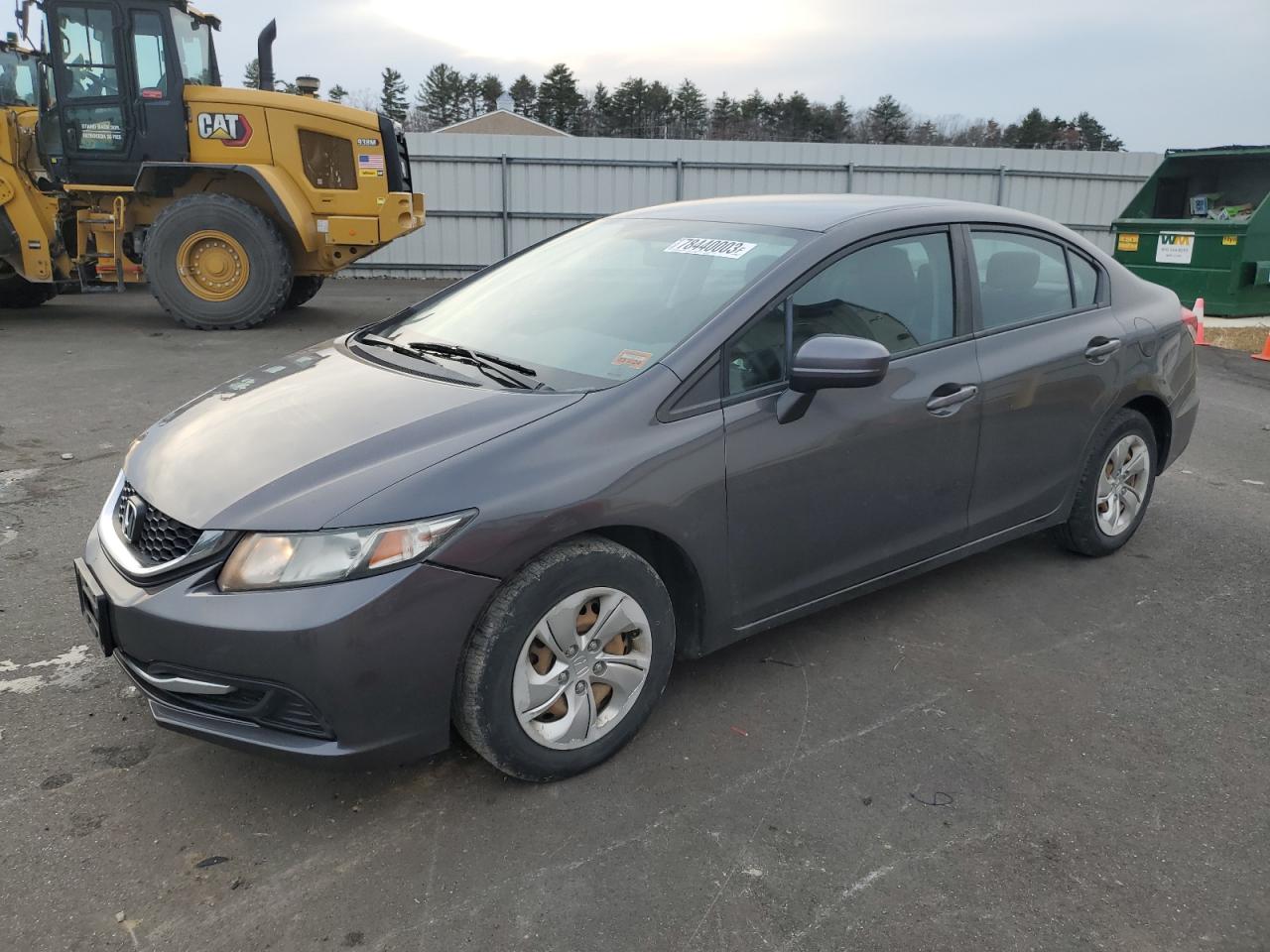 Image 1 of 2015 HONDA CIVIC LX 2015 with VIN 19XFB2F56FE253939
