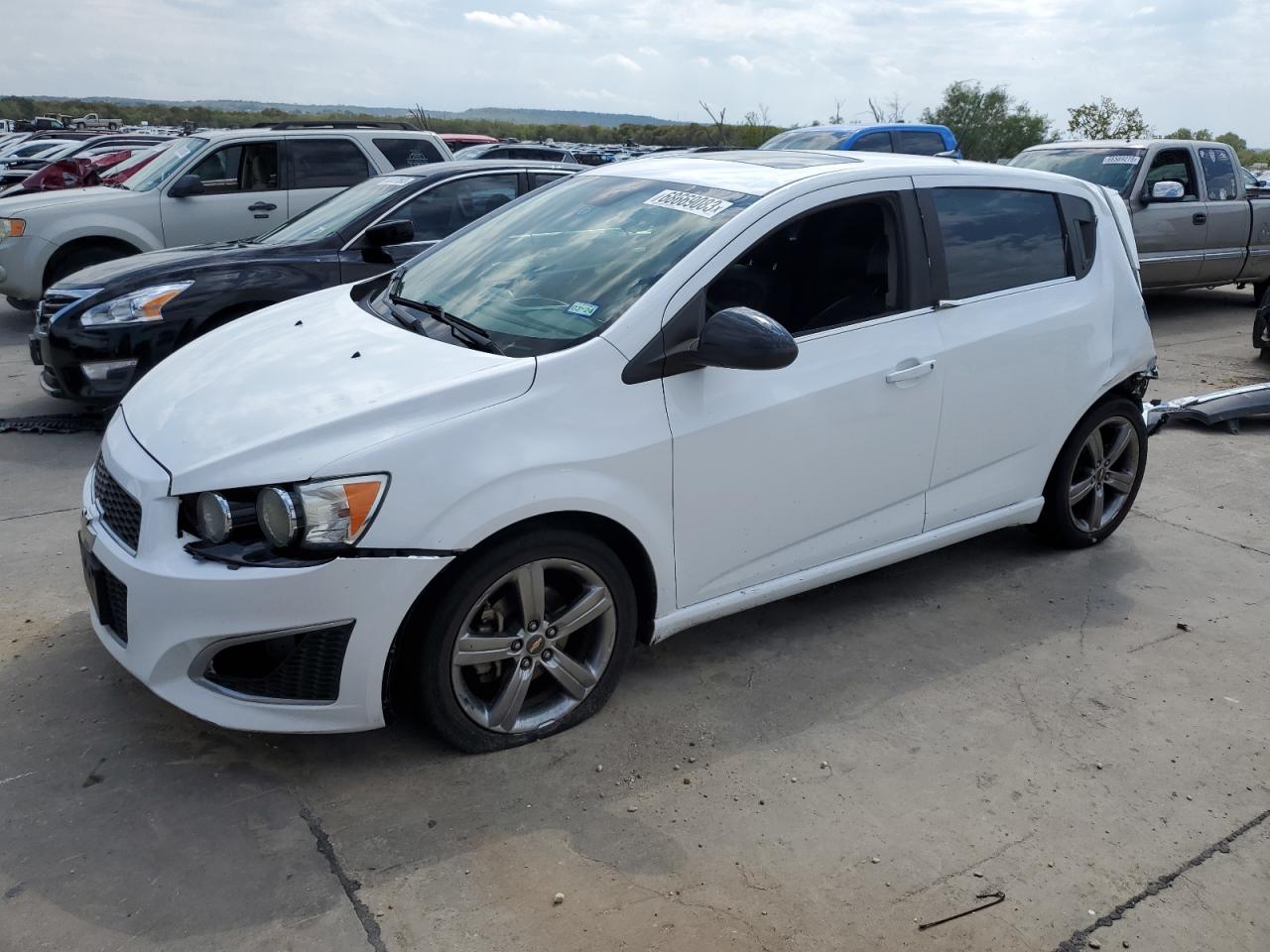 Изображение 1 2013 CHEVROLET SONIC RS 2013 с VIN 1G1JG6SB8D4237294