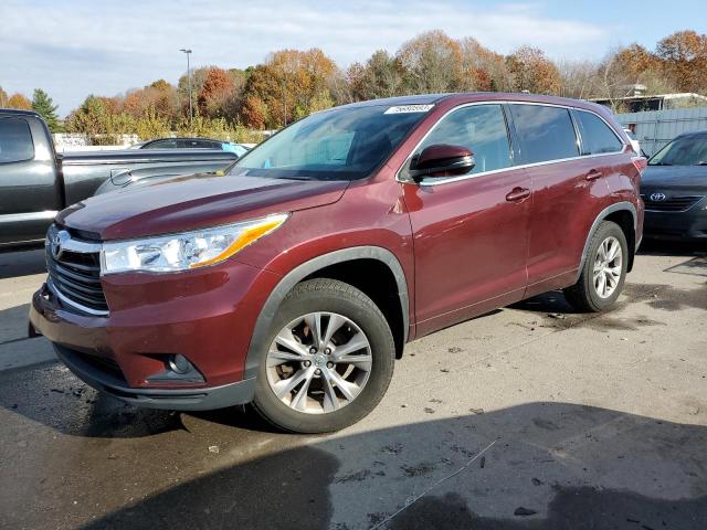 Image 1 of 2014 TOYOTA HIGHLANDER LE 2014 with VIN 5TDBKRFH6ES048370