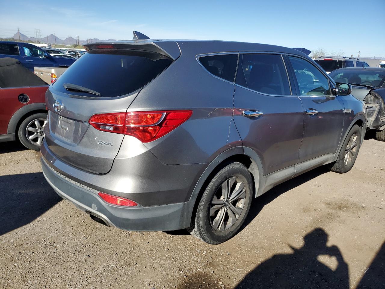 Image 3 of 2015 HYUNDAI SANTA FE SPORT  2015 with VIN 5XYZT3LB6FG278322