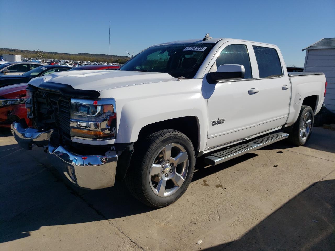 Image 1 of 2018 CHEVROLET SILVERADO C1500 LT 2018 with VIN 3GCPCREC7JG280445