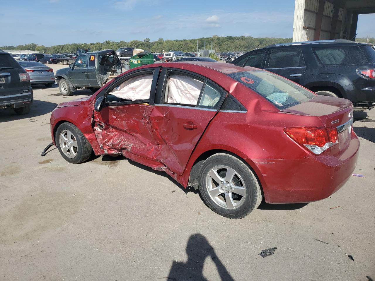 Image 2 of 2012 CHEVROLET CRUZE LT 2012 with VIN 1G1PF5SC6C7111433
