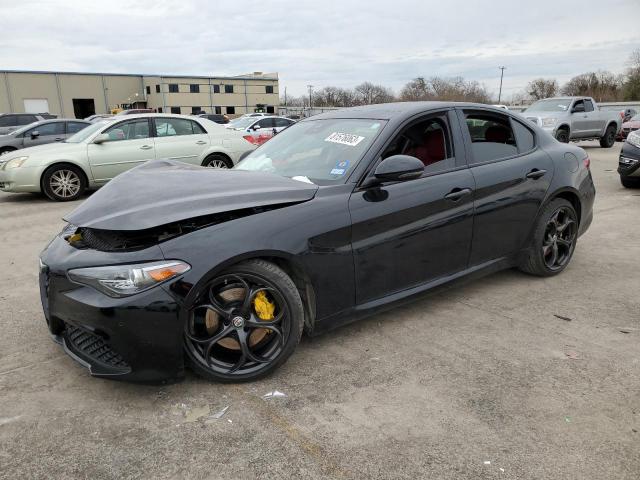 Image 1 of 2018 ALFA ROMEO GIULIA TI 2018 with VIN ZARFAECN6J7576895