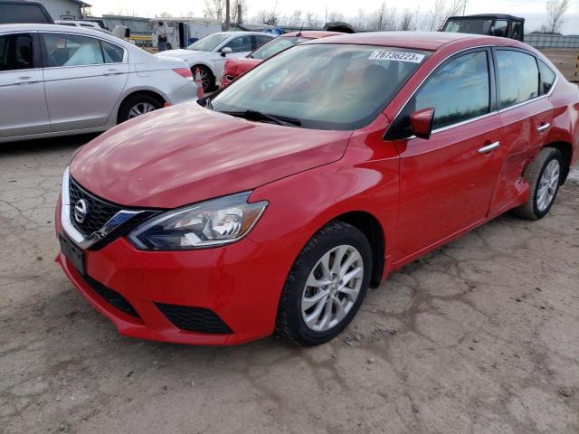 Image 1 of 2019 NISSAN SENTRA S 2019 with VIN 3N1AB7AP1KL604491