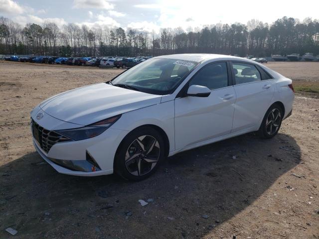 Image 1 of 2021 HYUNDAI ELANTRA SEL 2021 with VIN 5NPLN4AG3MH034489