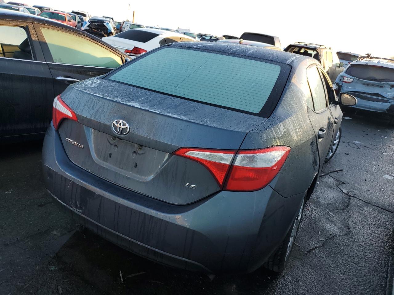 Image 3 of 2016 TOYOTA COROLLA L 2016 with VIN 2T1BURHE9GC703856