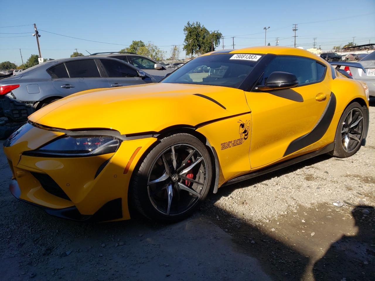 Image 1 of Toyota Supra Base 2022 with VIN WZ1DB0C02NW046331