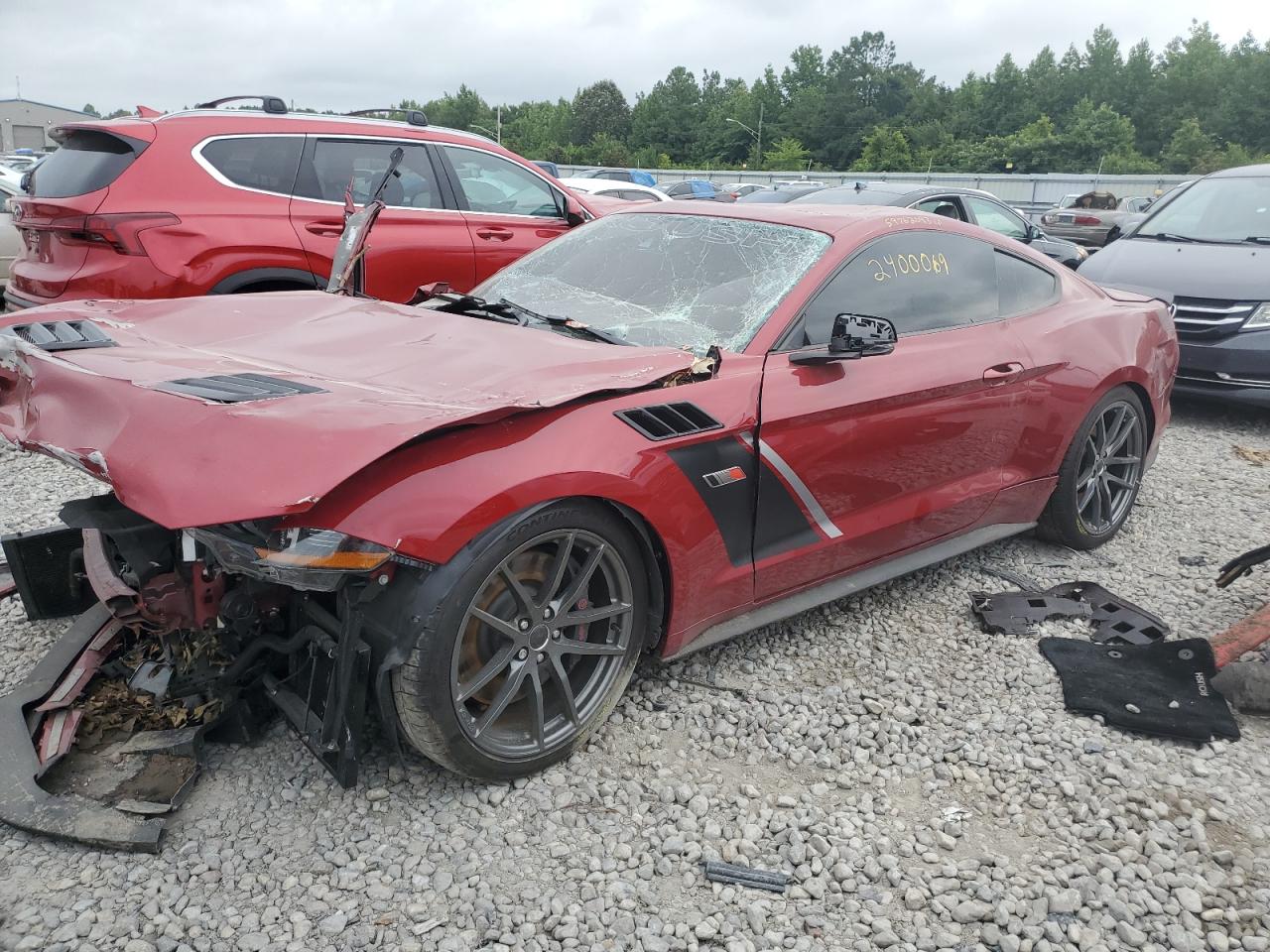Image 1 of 2020 FORD MUSTANG GT 2020 with VIN 1FA6P8CF4L5127383