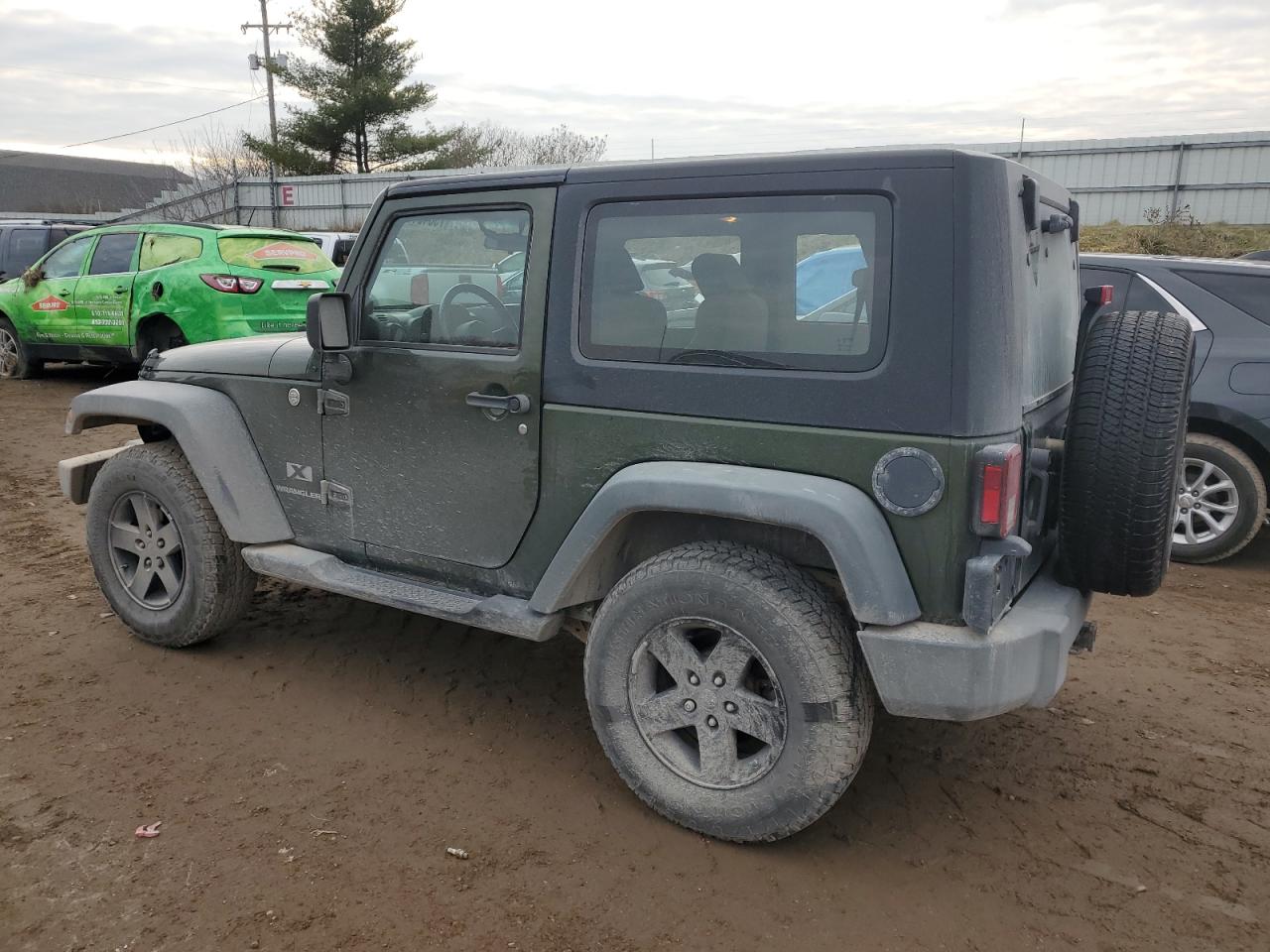 Изображение 2 2008 JEEP WRANGLER X 2008 с VIN 1J4FA24188L593648