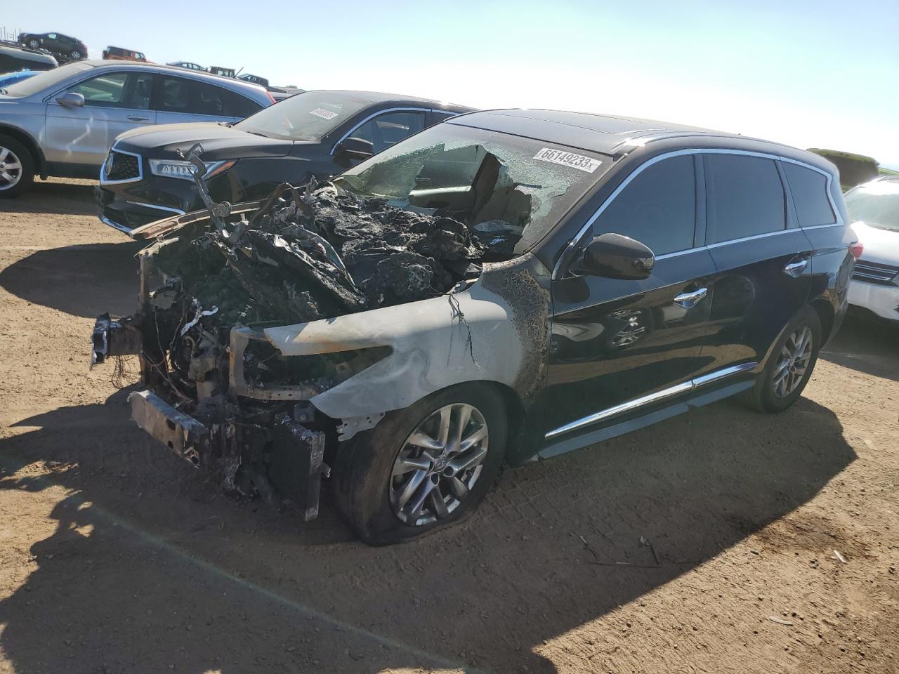 Image 1 of 2013 INFINITI JX35  2013 with VIN 5N1AL0MM4DC332130