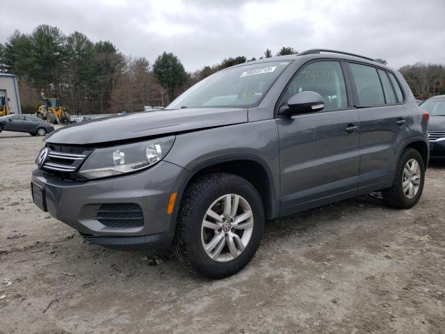 Image 1 of 2016 VOLKSWAGEN TIGUAN S 2016 with VIN WVGAV7AX3GW524756