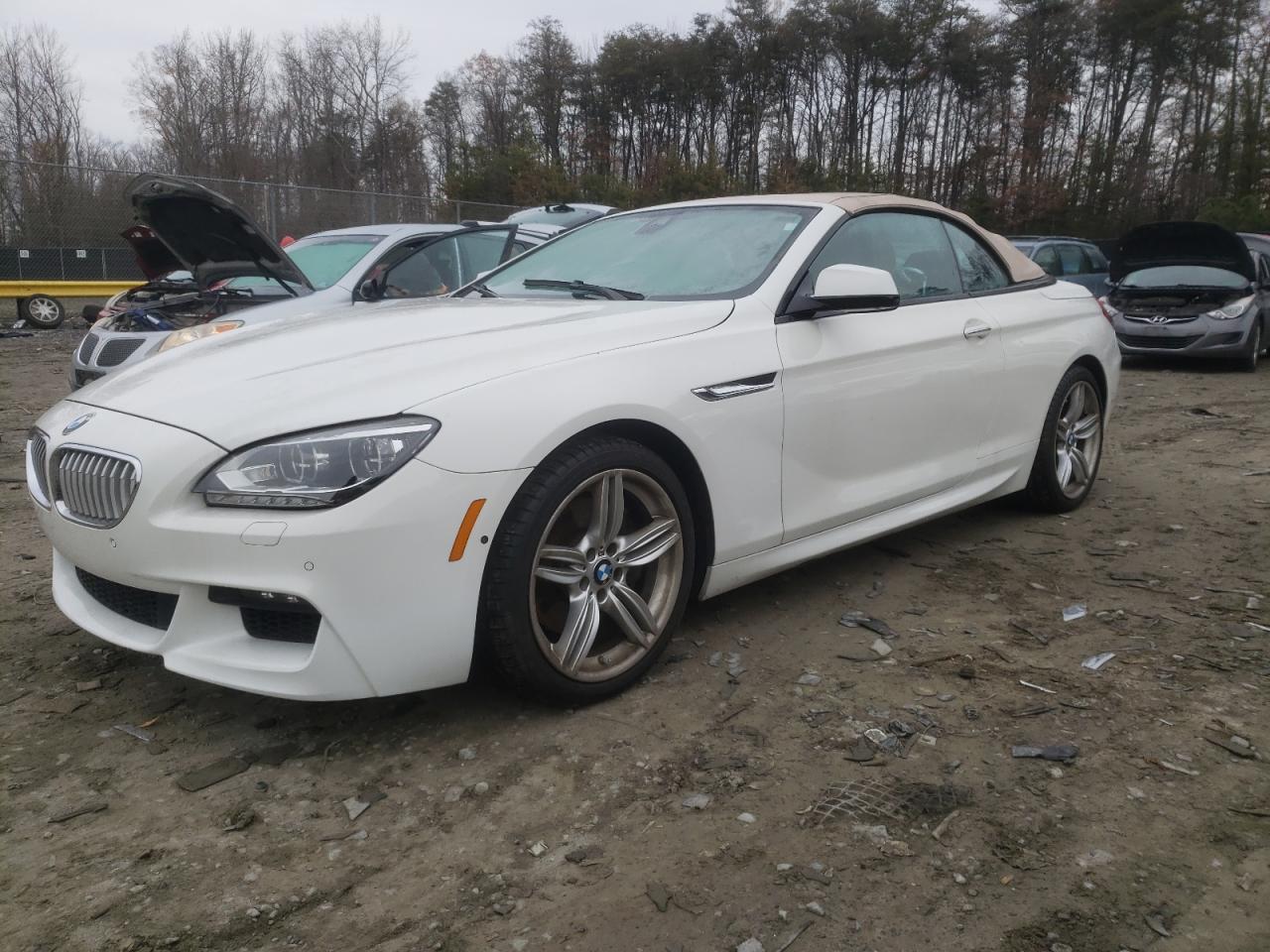 Image 1 of 2014 BMW 650 XI 2014 with VIN WBAYP1C52ED468255