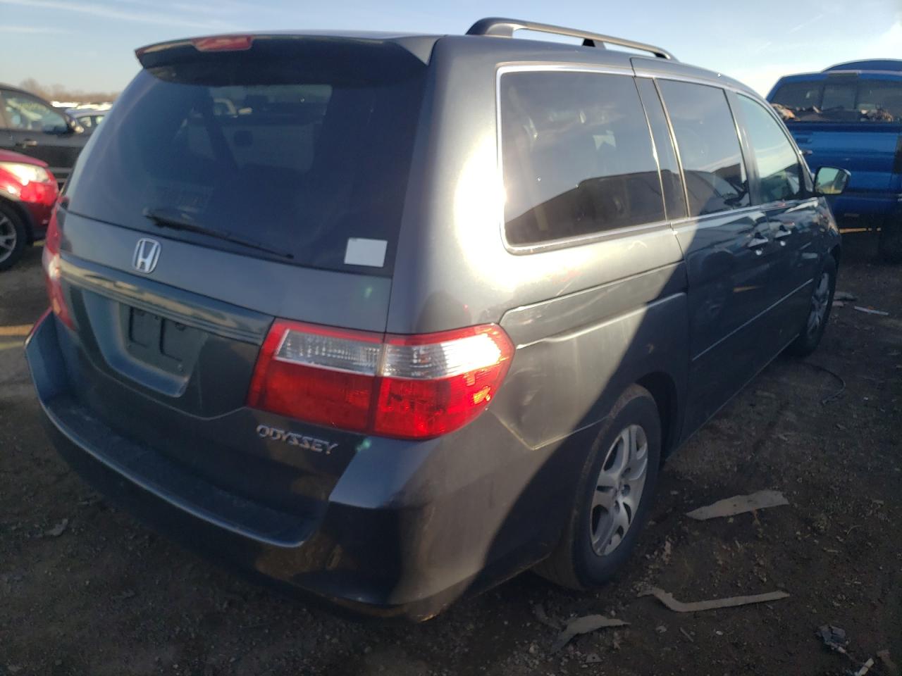Image 3 of 2005 HONDA ODYSSEY EX 2005 with VIN 5FNRL38465B023637