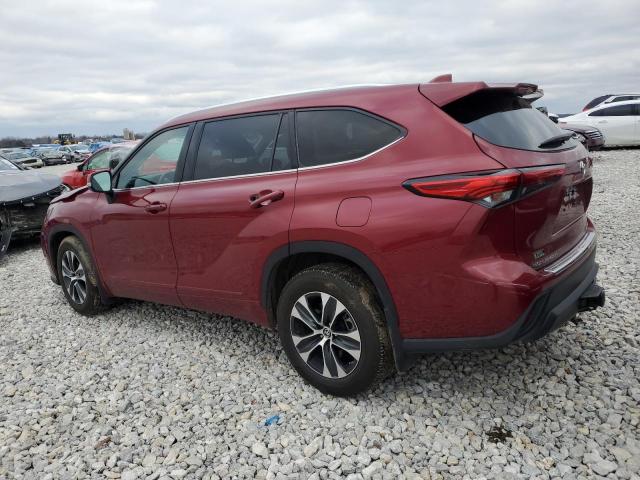 Изображение 2 2020 TOYOTA HIGHLANDER XLE 2020 с VIN 5TDGZRBH4LS521199