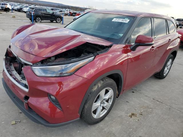 Изображение 1 2022 TOYOTA HIGHLANDER L 2022 с VIN 5TDZZRAH0NS128071