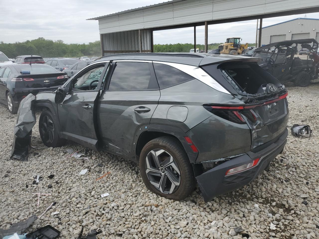 Image 2 of 2022 HYUNDAI TUCSON SEL 2022 with VIN 5NMJFCAE4NH099766